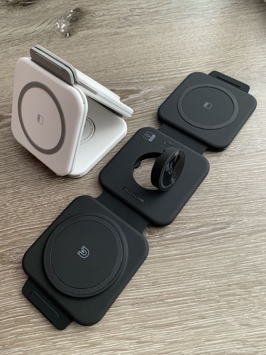 Бездротова зарядка для Айфон iPhone Apple Watch та навушників