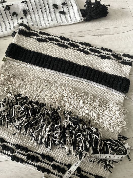 Ozdobne dekoracyjne poszewki na poduszki boho scandi 40cm/ 45 cm