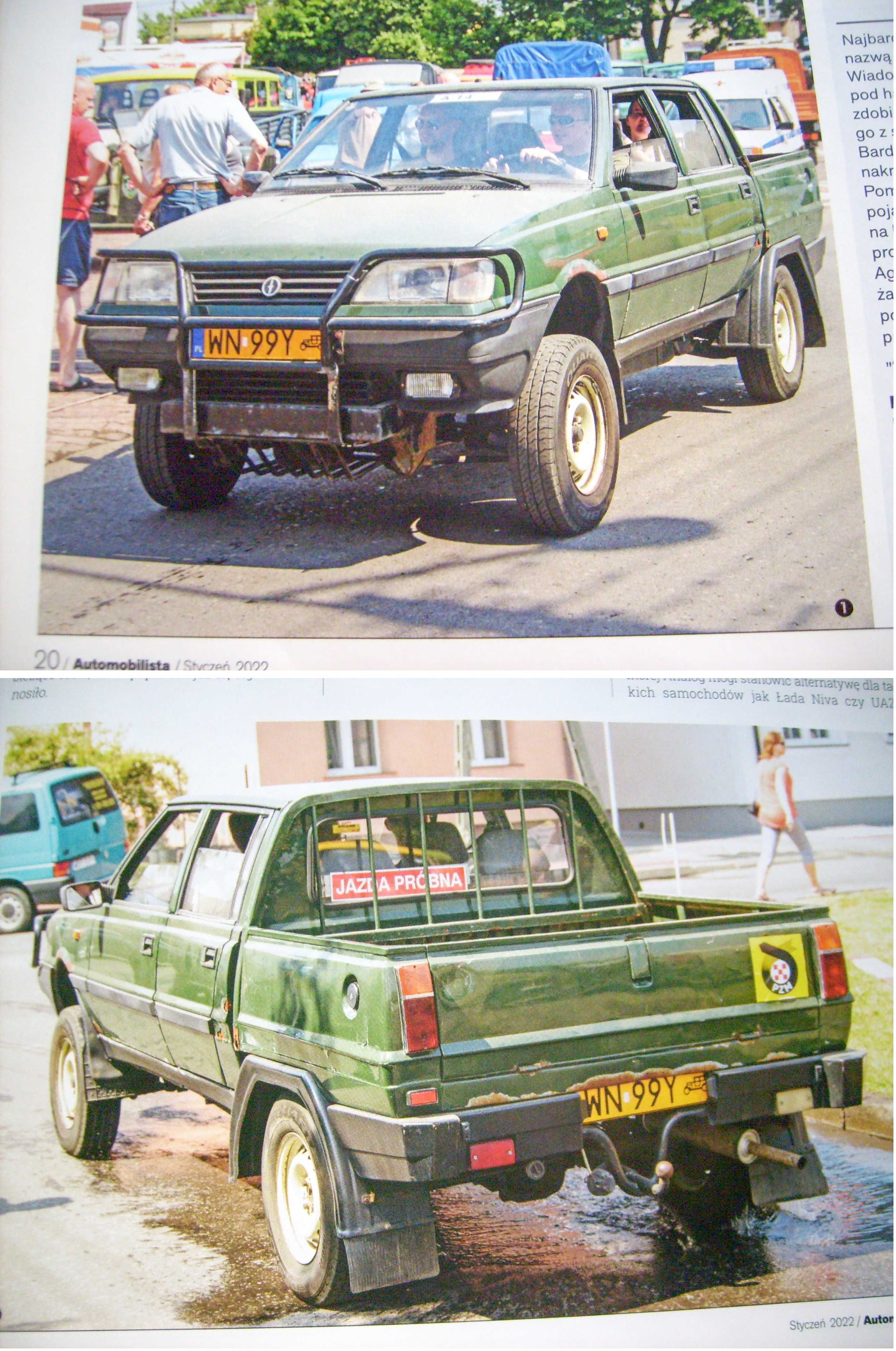 FSO POLONEZ ANALOG "Automobilista" / prospekty - wyprzedaż RABATY 10%