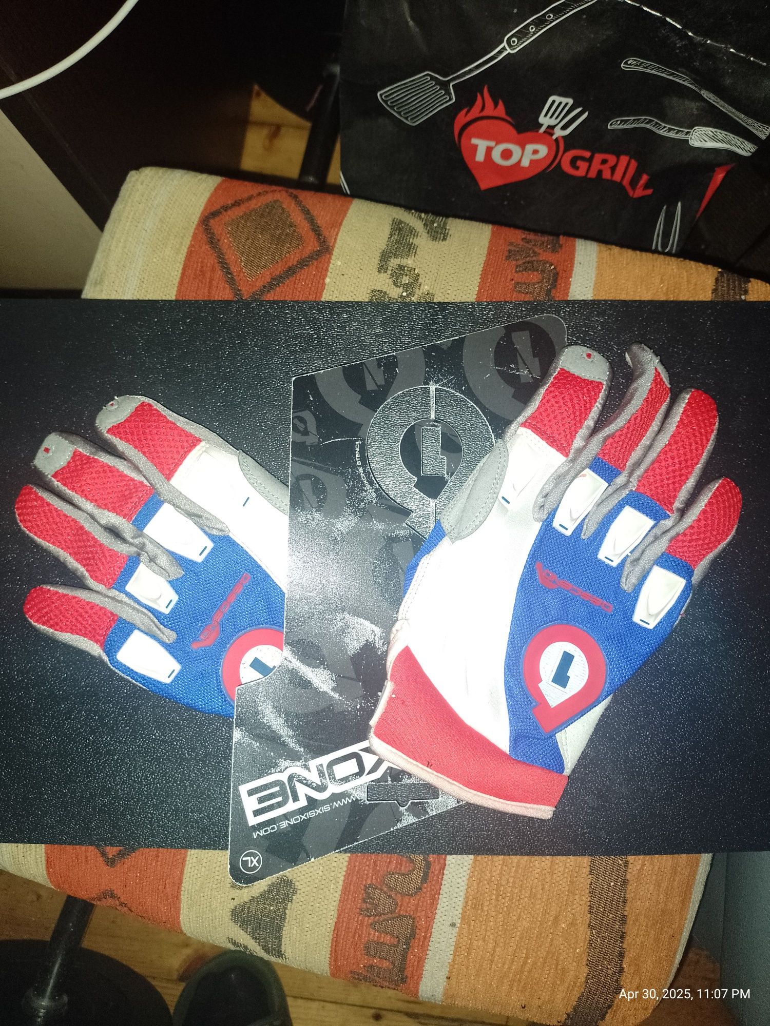 Świetne wyczynowe Rękawice  SixSixOne MTB Motocross XL