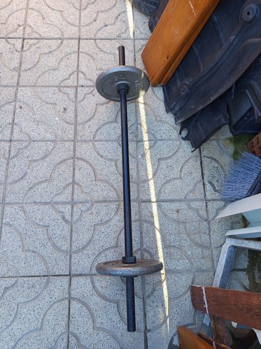 Alteres e pesos novos bom estado