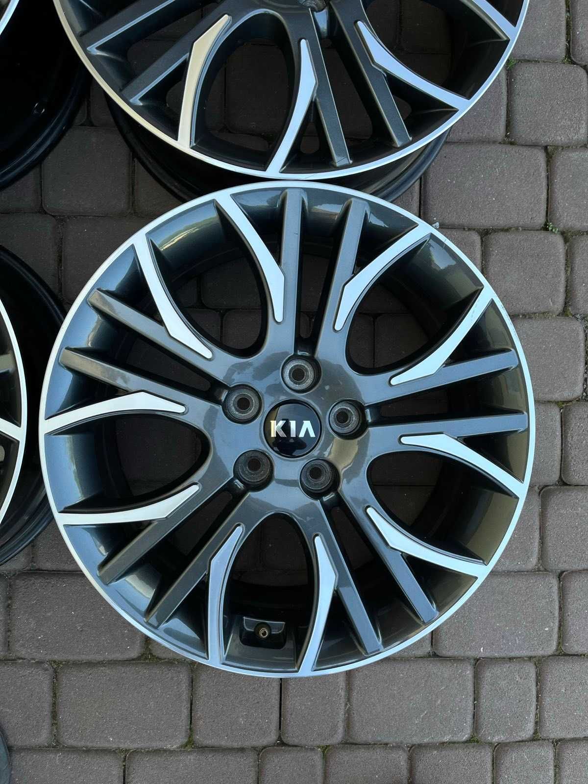 Oryginalne alufelgi Kia 5x114,3 18 cali CZUJNIKI Ceed Pro Soul Optima