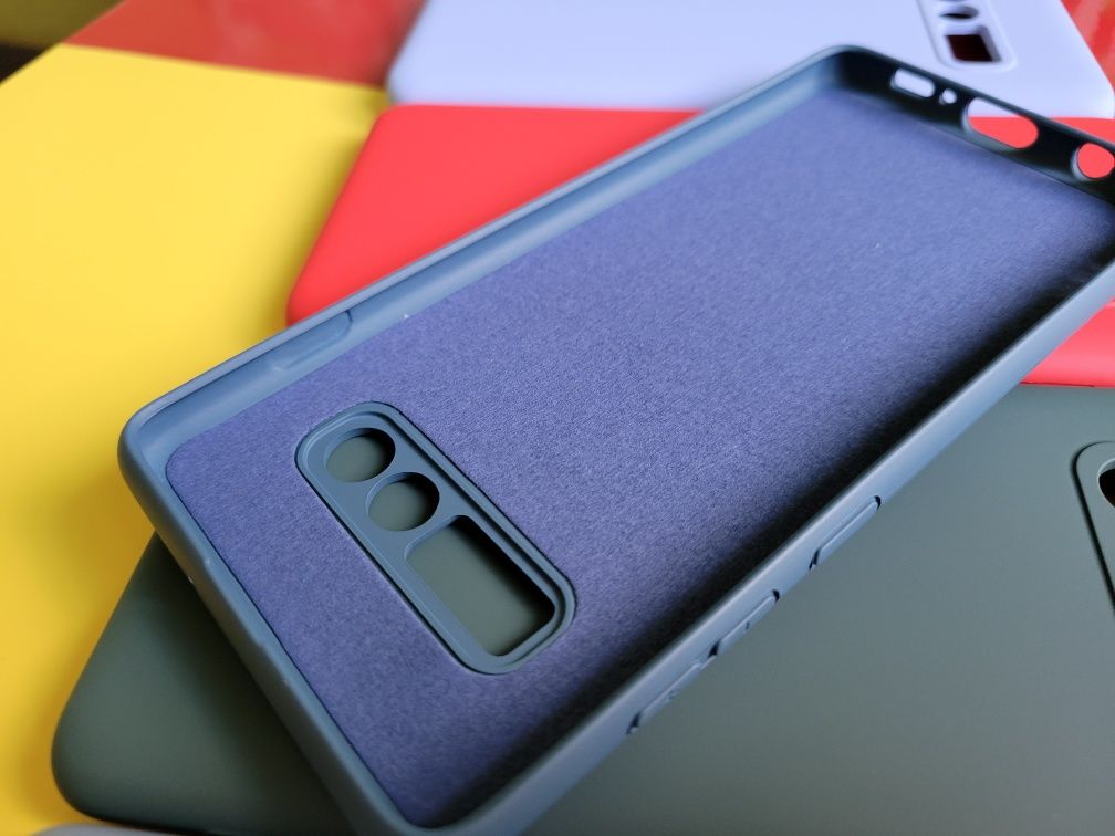 Акция! Качественный чехол с микрофиброй Samsung s10 s10 plus s10e