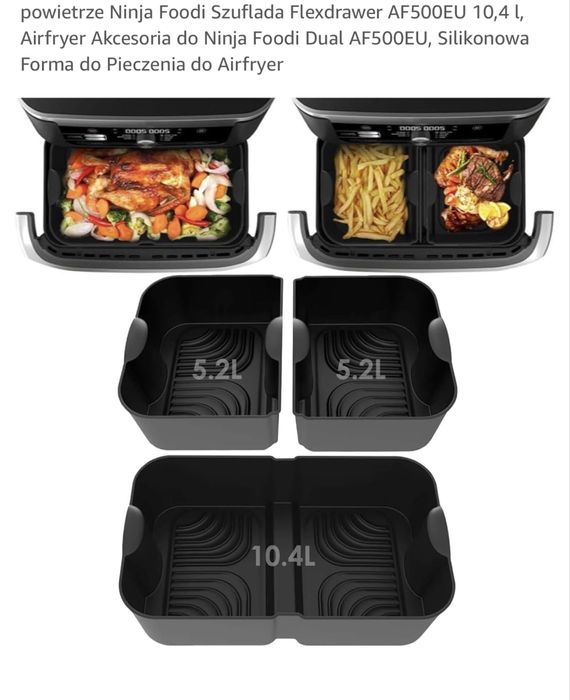 Silikonowe formy do pieczenia Airfryer