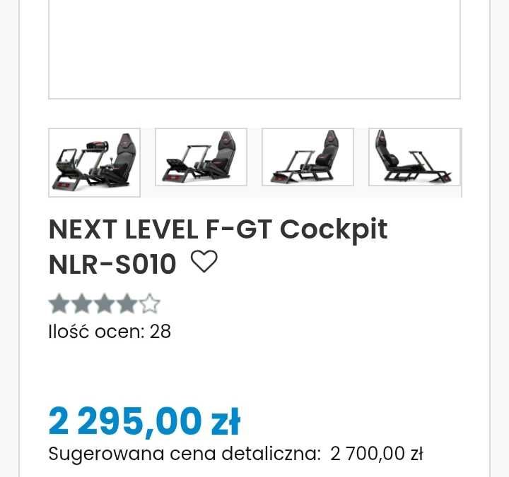 Fotel gamingowy Next level F-GT