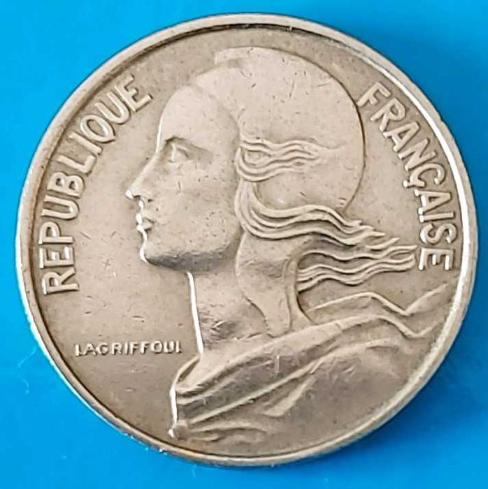 10 Cêntimos de 1963, França