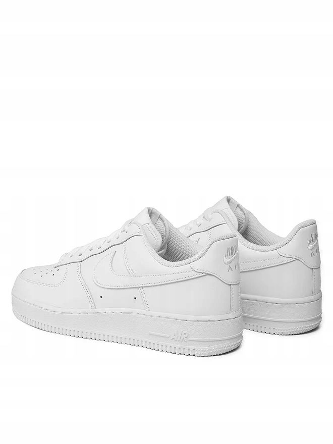 Nike 46 Buty Męskie Air Force 1 '07  Sneakersy Białe T109