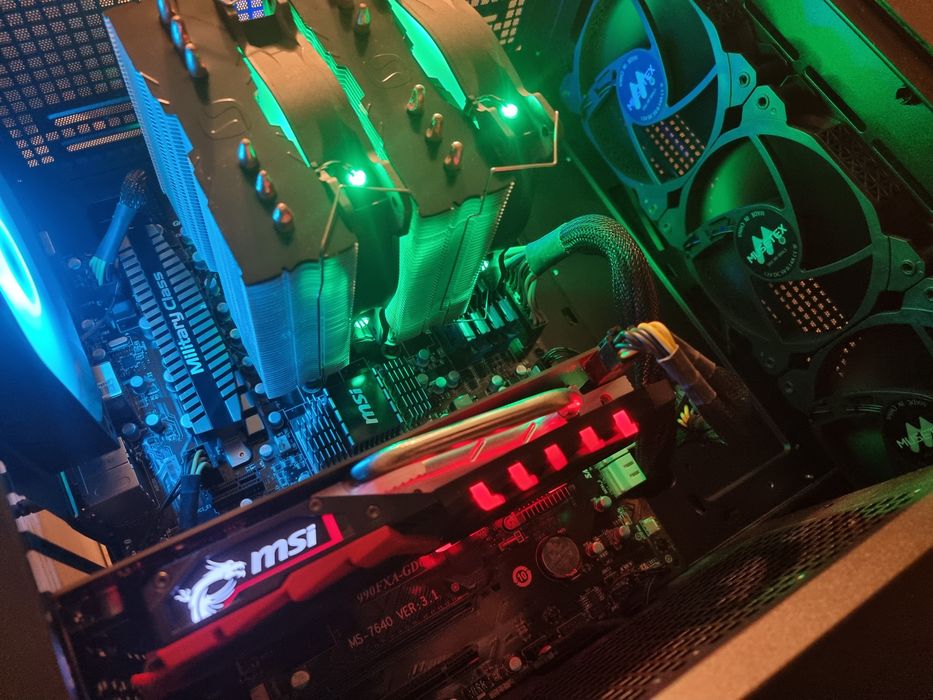 Komputer AMD FX-6350 / GTX 1050 / 16GB RAM / SSD 120GB + HDD 1TB