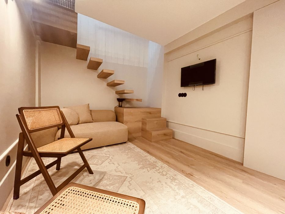 T1 duplex de luxo no centro histórico de Braga