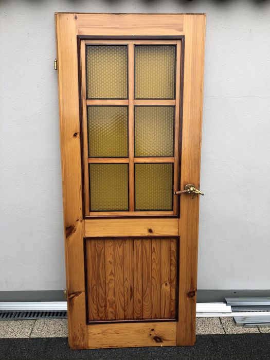 Skrzydło drzwi drewniane 80