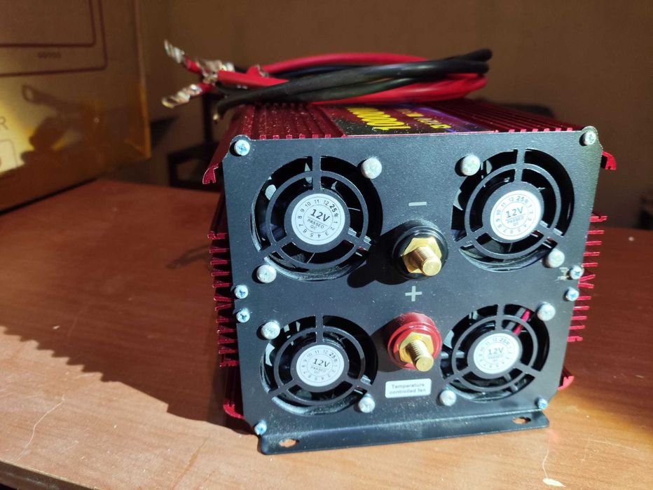 Inversor de onda pura 12 para 220V  10.000W, novo sem usar