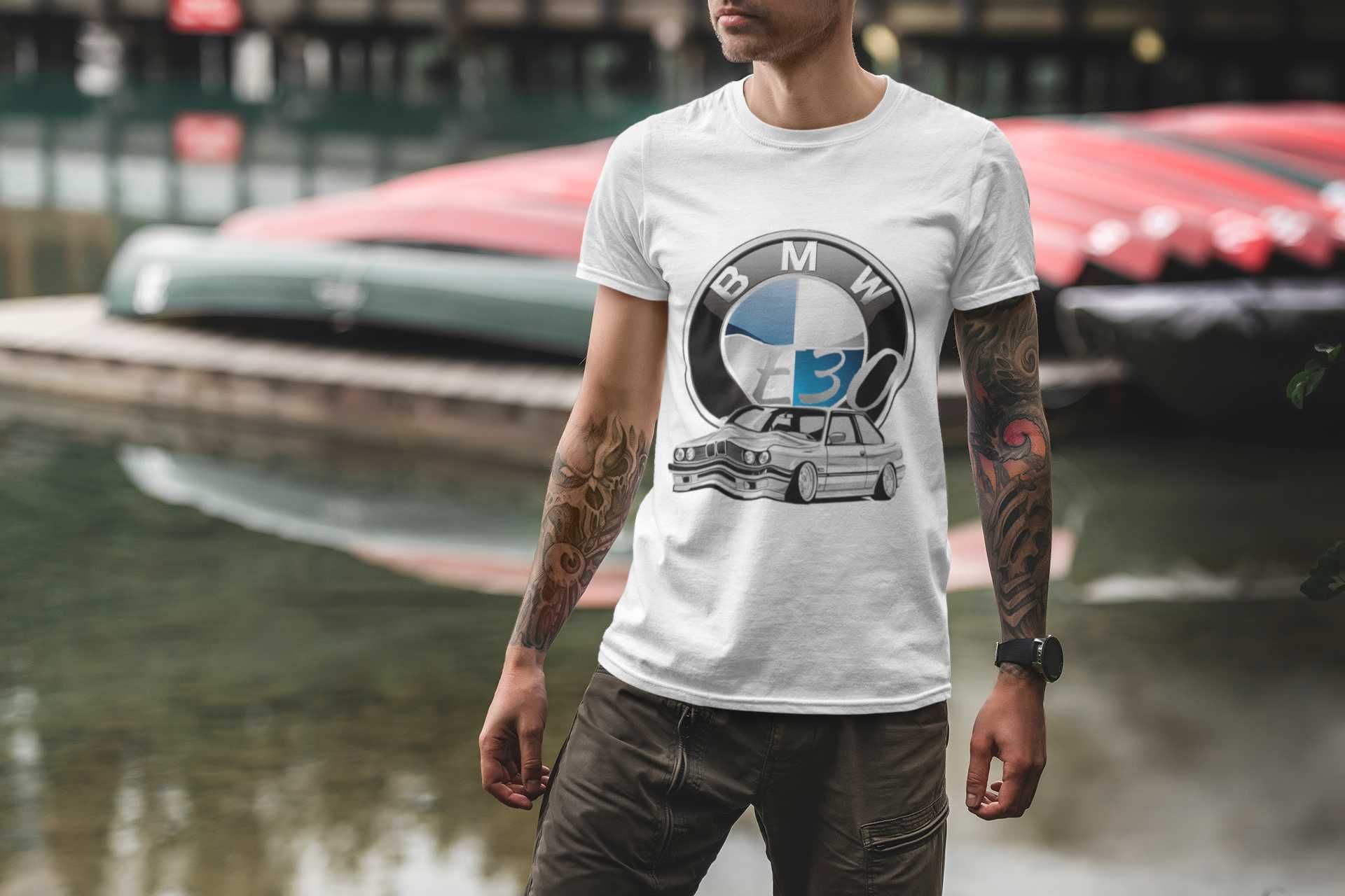 T-shirt 100% Algodão BMW E30