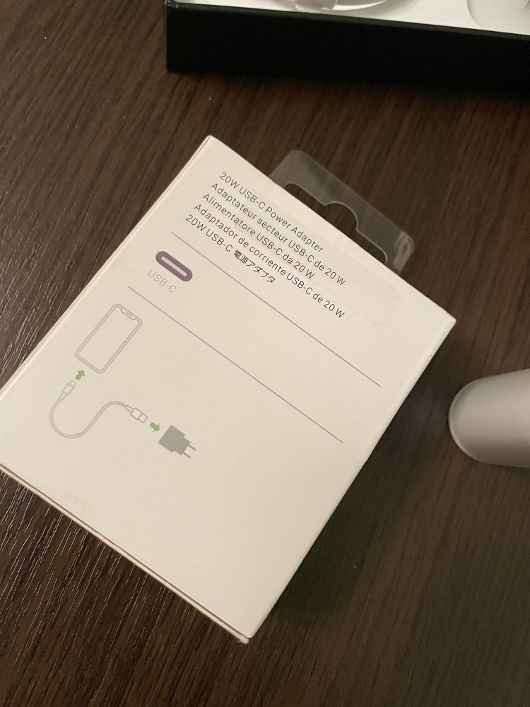 Оригінальна зарядка до айфону, Блок 20w usb-c швидкісна зарядка iPhone