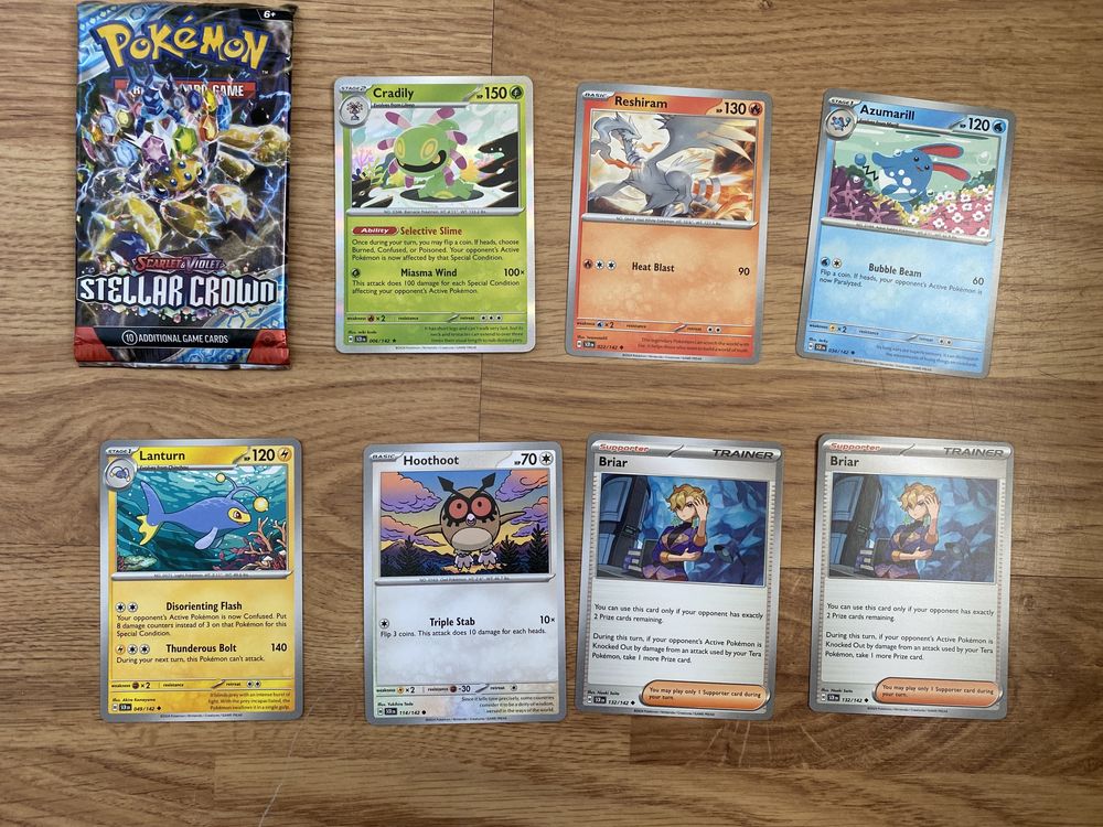 7 Cartas Pokémon Stellar Crown