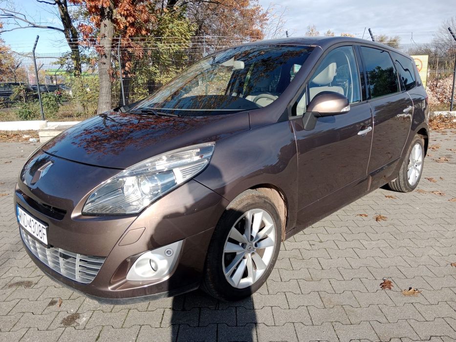 Renault Scenic 2,0B 140KM Automat Potwierdzony przebieg Skóra Navi Interfejs Bluetoot