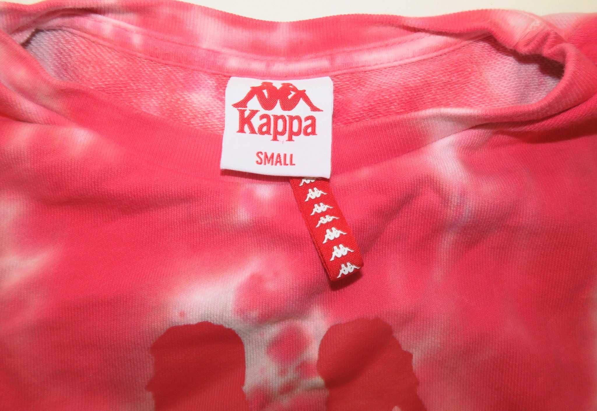 Kappa bluza z dużym logo damska crop top S