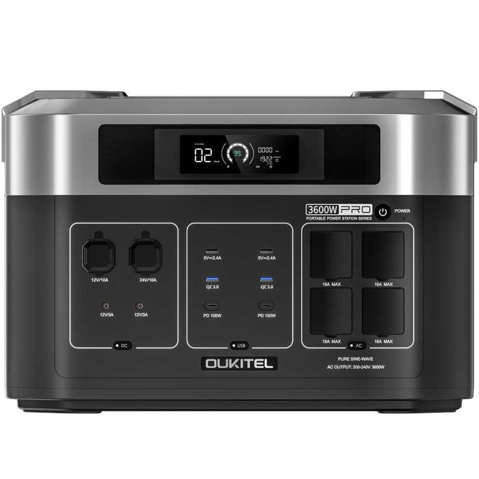 3600 Вт! Мегапотужна зарядна станція Oukitel BP2000E Pro + подарунок