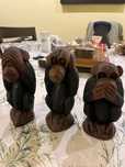 Estaruetas de madeira pau preto