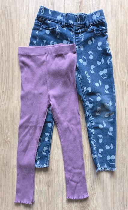 Spodnie, legginsy rozm 104