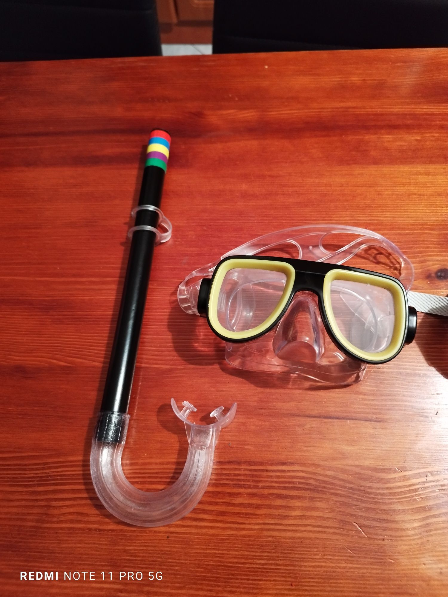 Okulary + rurka do pływania