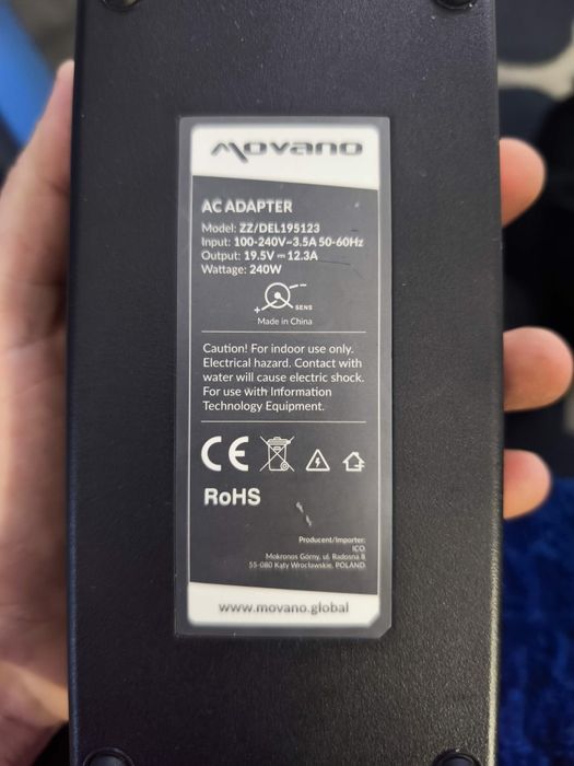 Zasilacz do laptopa Dell 240w