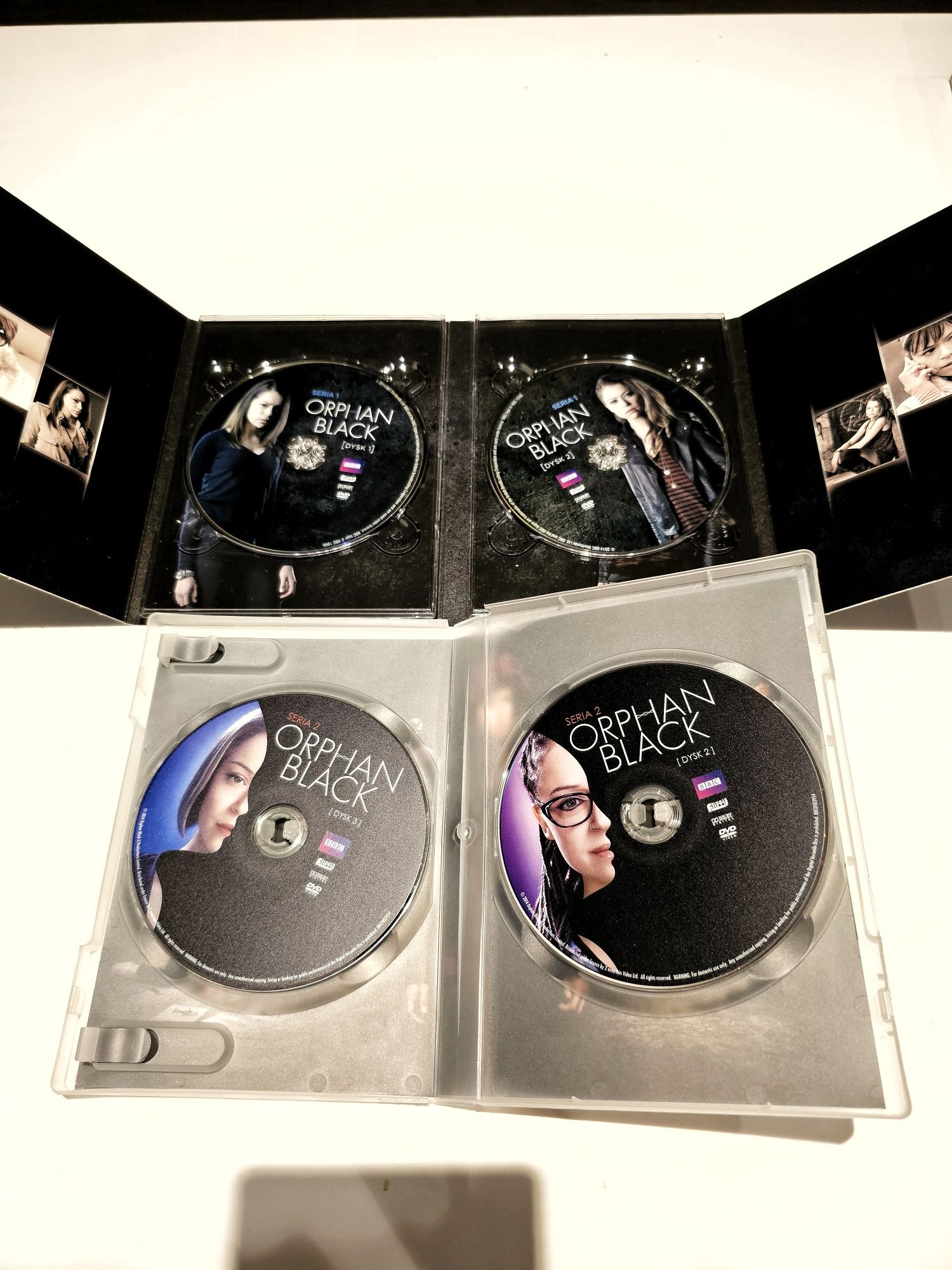 Serial Orphan Black 2 sezony dvd