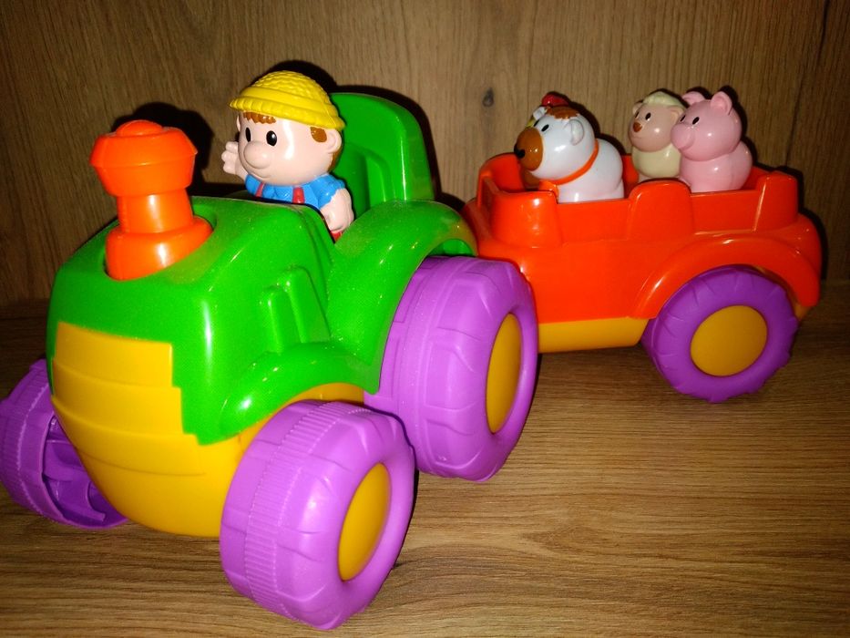 Muzyczny traktor, zabawka interaktywna NOWY