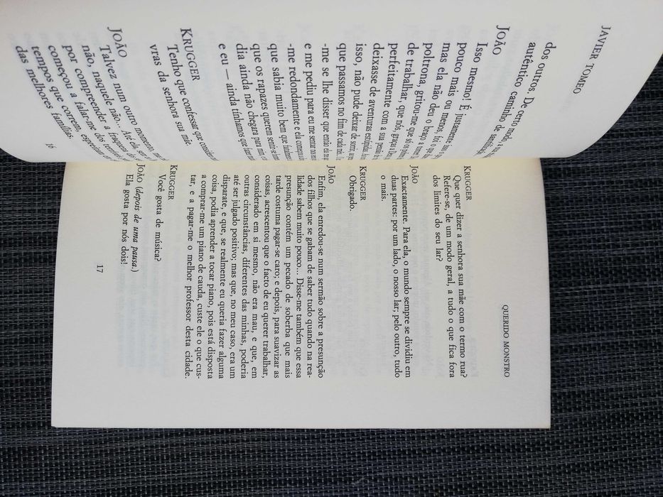 Querido Monstro - Javier Tomeo (portes grátis)