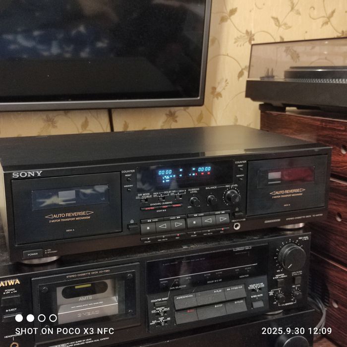 Двухкассетная дека SONY TC WR 790