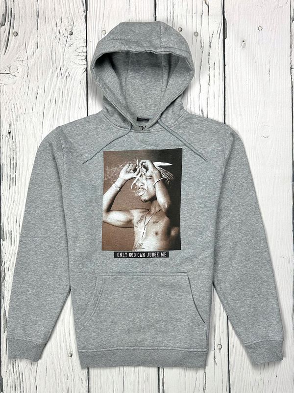 Mister Tee x Artist 2 Pac Bluza z Kapturem Hoodie z Nadrukiem r. L