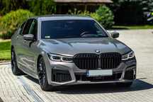 BMW Seria 7 30dx 286 Mpakiet H/K Went f. Lasery Dociągi Head Up s.pl fv23%