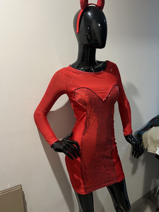 Платье к хелловину игровое