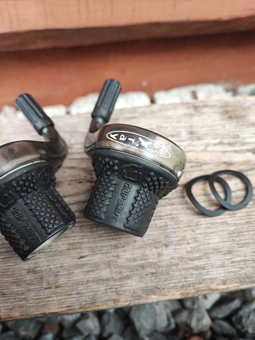 Manetki rowerowe Gripshift X-Ray SRT800 3X8 RETRO MTB