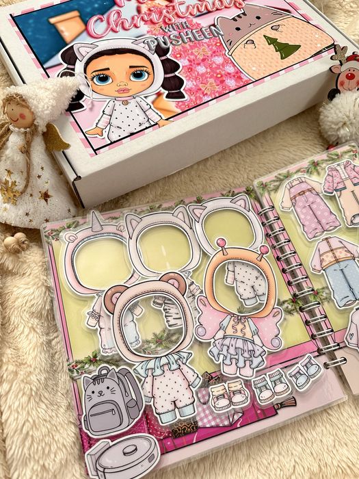 Новорічний альбом на липучках