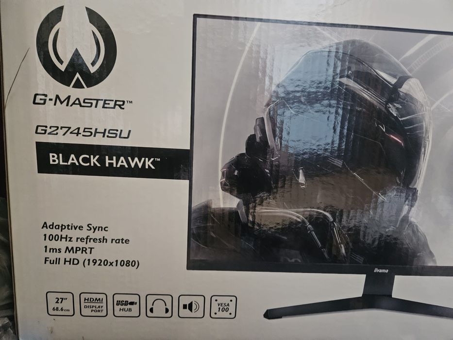 Monitor 27 cali Full HD Idealny