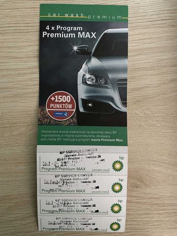 Myjnia BP, 4x Premium Max.