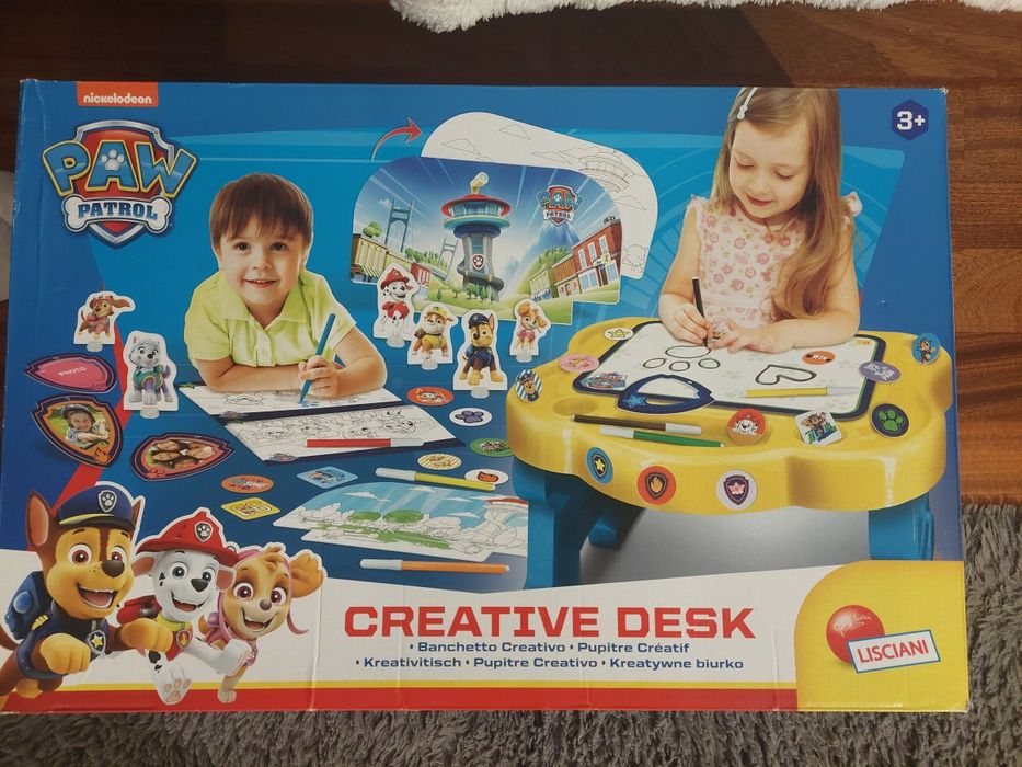 Biurko tablica stolik psi patrol