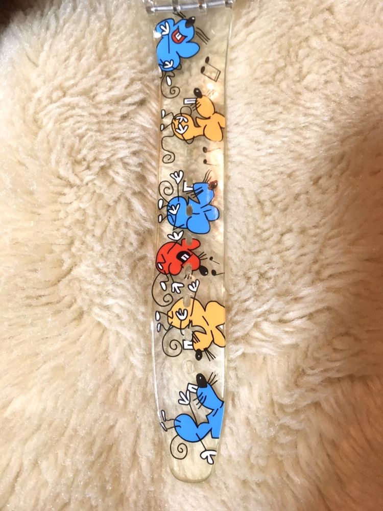 Relógio swatch gato/rato [ULTIMO PREÇO]