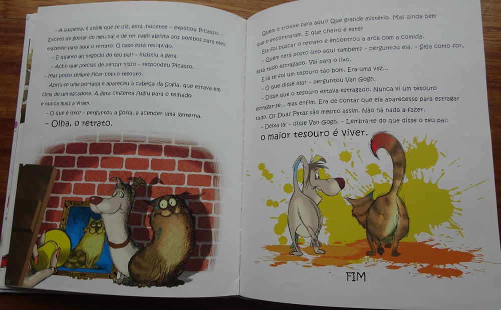 Mexe Esse Rabo Gordo Pá (Picasso e Van Gogh) de Álvaro Magalhães