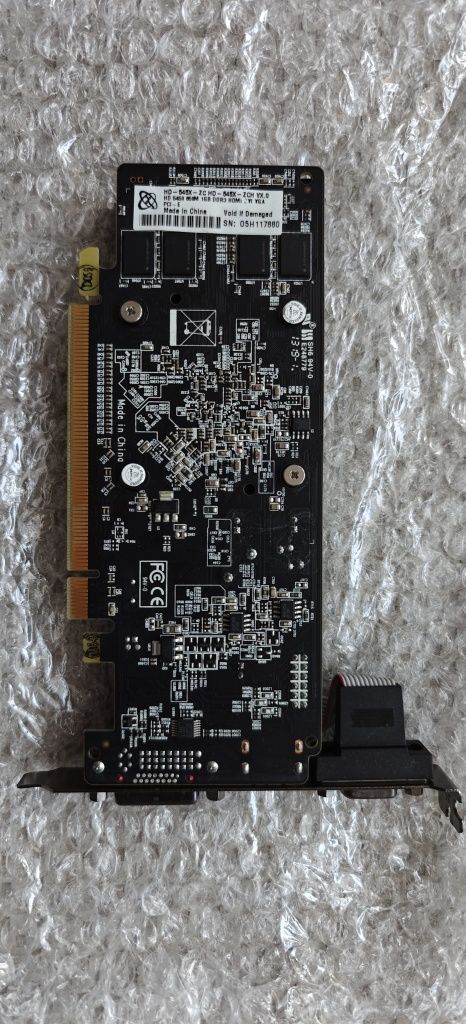 Nowa karta graficzna Radeon HD 5450, 1GB, DDR3, HDMI, DVI, VGA, PCI-E