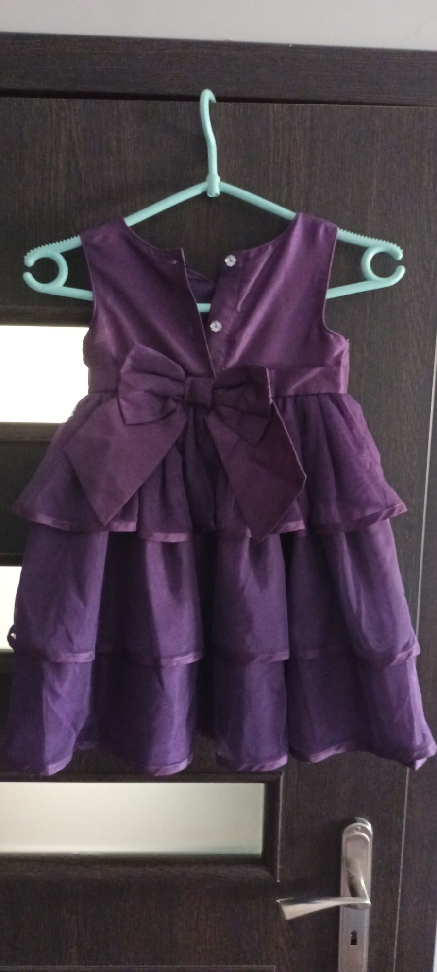 Elegancka wizytowa sukienka 98-104