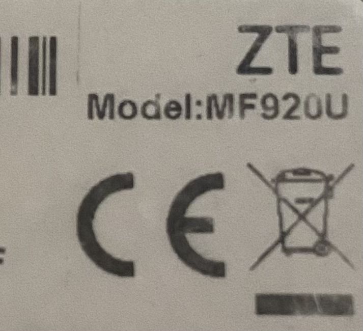 Router 4G ZTE MF920V - Branco