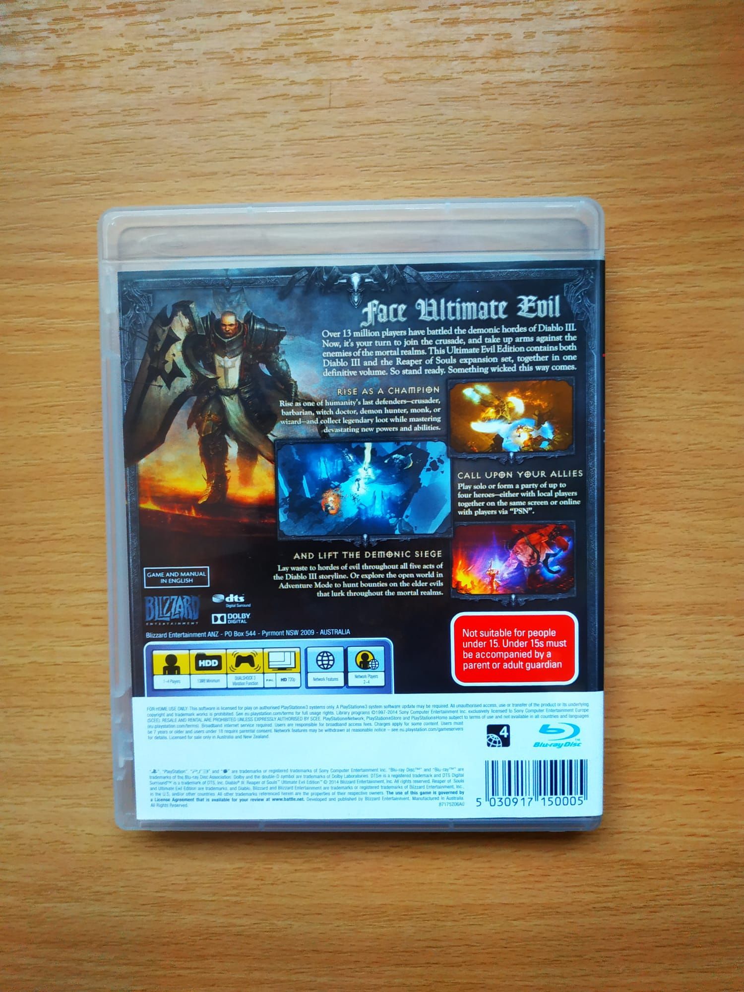 Diablo Reaper of Souls PS3, stan bdb, możliwa wysyłka..