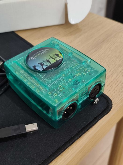 Interface DMX Lumidesk Live – Excelente para DJ e Eventos