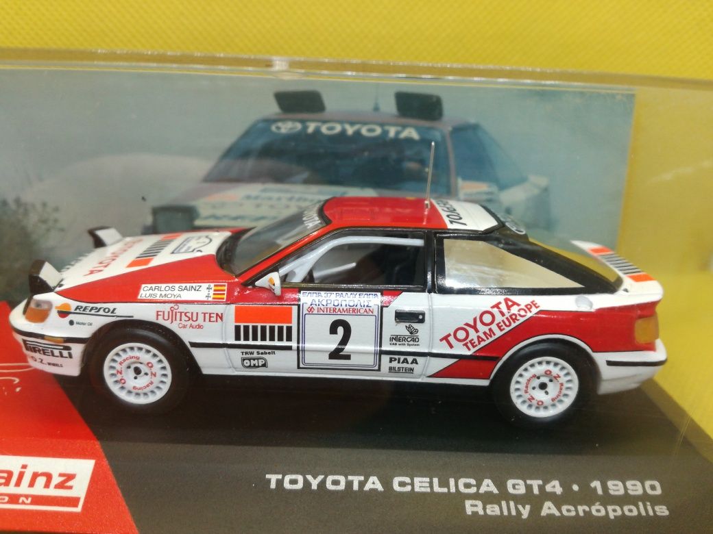 N.108 Miniaturas 1/43 Toyota Celica de Carlos Sainz