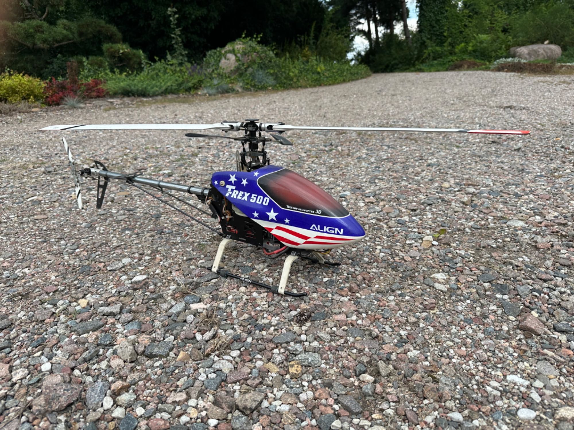 Helikopter align t rex 500 - model aluminiowy