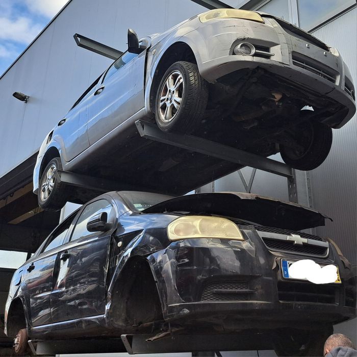 Chevrolet Aveo 2009 todas as peças destas viaturas