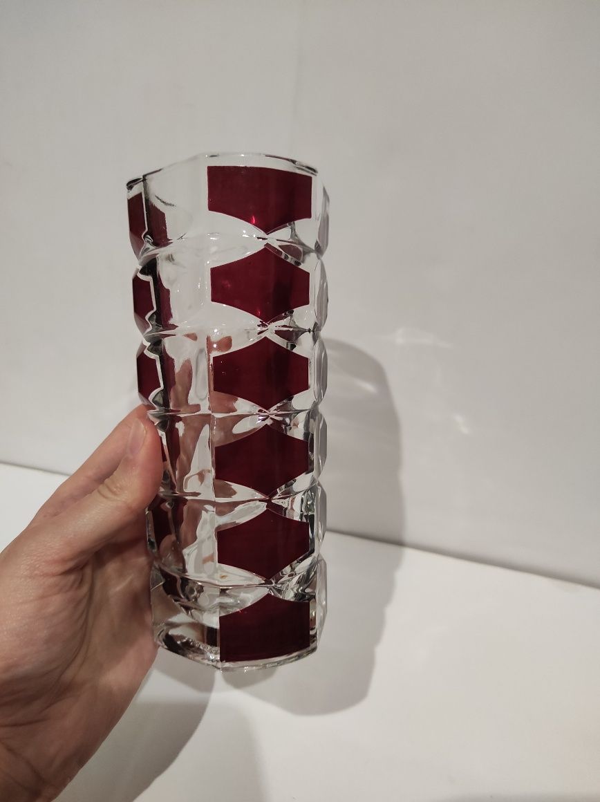 Вінтажна скляна ваза Luminarc Франція