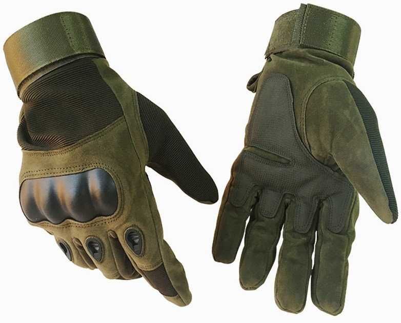Перчатки Тактические ОПТ\ДРОП, армейские с защитой (с пальцами)