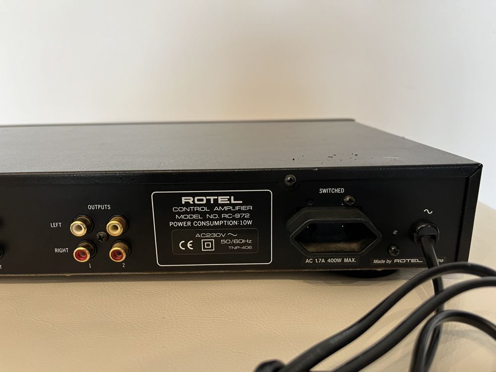 Preamp Rotel RC-972 / Przedwzmacniacz / KLASYK